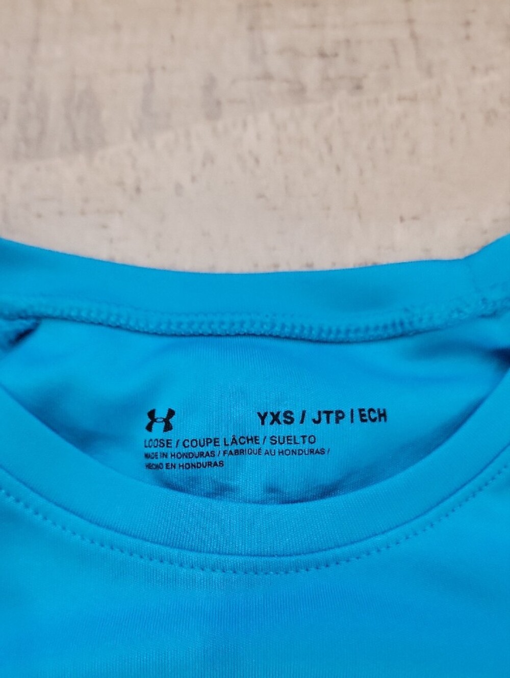 Under Armour Boys' Short Sleeve Tees - Light Blue, Teal & Navy - Picture 12 of 14